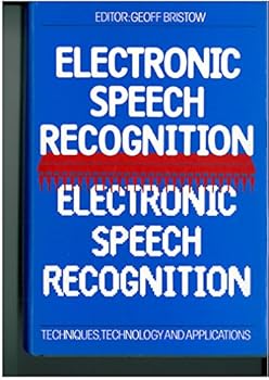 Hardcover Electronic Speech Recognition Book