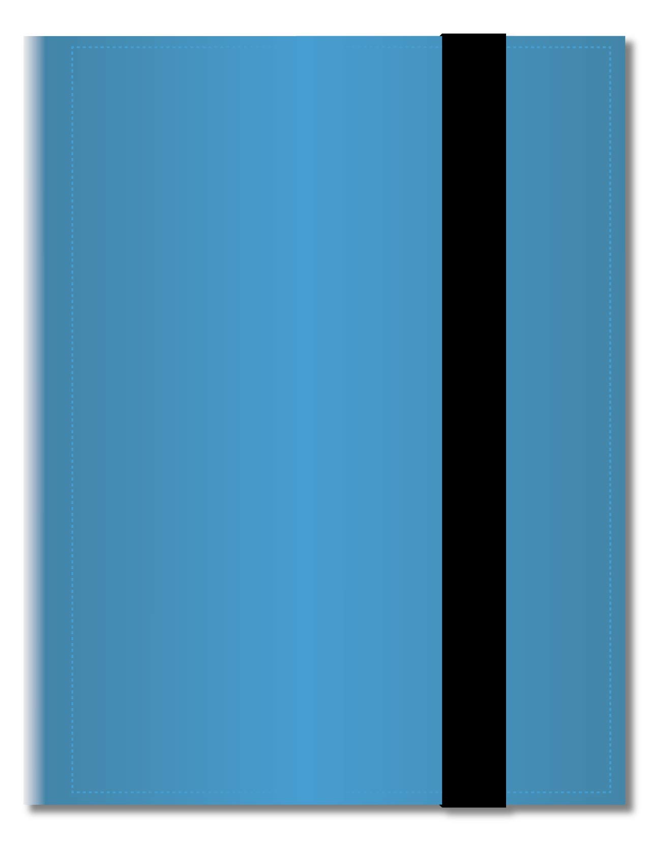 Arkero-G 18-Pocket Pro Album - Light Blue - 360 Card Binder - Scrapbook e.g. for MTG Magic, Pokemon, YuGiOh, Match Attax