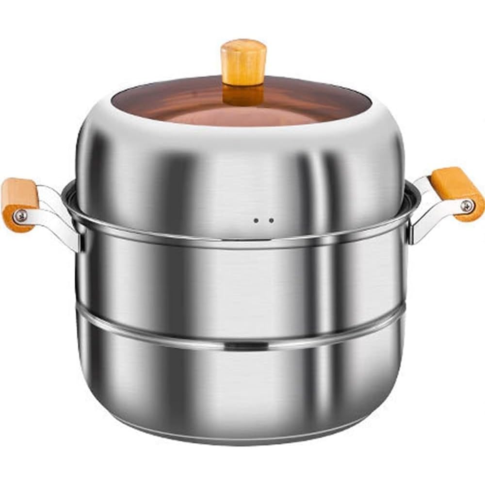 業務用ステンレス蒸し器 4段 ステンレススチール 4段蒸し器業務用