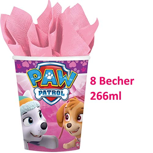 Pink Girls Paw Patrol Party Decorations Tableware Supplies Banner Bags Invites e