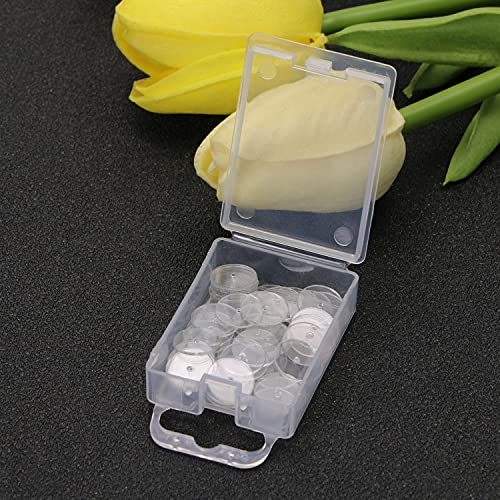 Penta Angel 50Pcs Clear Disc Pads To Stabilize Earrings, Plastic Discs For Earring Backs And Jewelry Crafts #TOP2