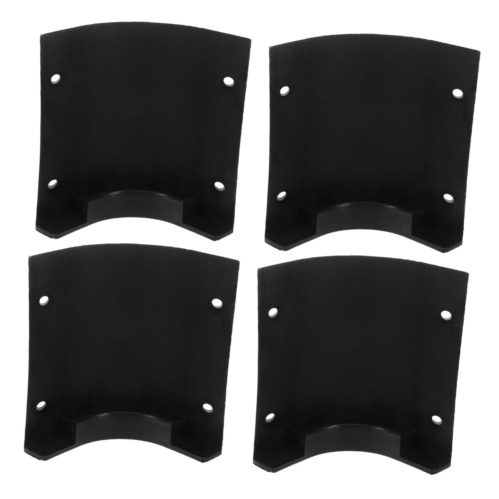 ifundom Hockey Table Edge Protectors 4pcs Plastic Corner Bumpers for Air Ice Hockey Durable Easy to Install
