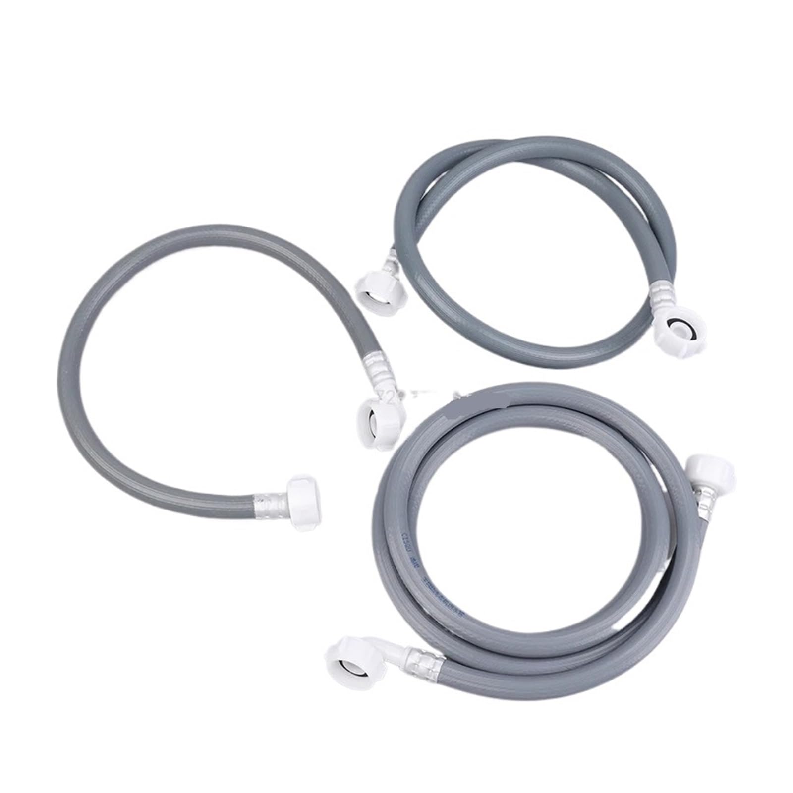 Tubería de entrada for lavadora y lavavajillas, manguera de llenado de alimentación de agua con conexión de entrada de agua curva de 90 grados, reemplazo de tubería de agua | 100CM