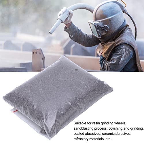1 Kg Braunes Aluminiumoxid-Strahlmittel, Aluminiumoxid Strahlpulver Sand, Sandstrahlsand, Wiederverwendbar, Prägnantes Strahlpulver Zum Polieren, Schleifen, Strahlkabinen-Sandstrahlen (Körnung 220)