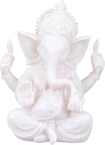 Adornos de decoración para el hogar, decoración blanca, mini soportes de decoración para decoración de estatuilla de Buda de pie, modelo de Buda de