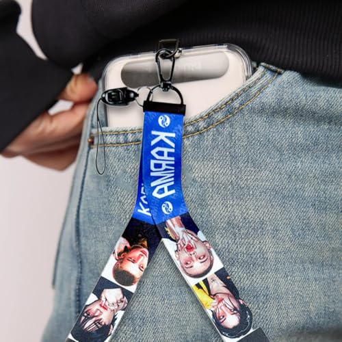 DEFGNOP Cuelga Llaves Cuello K Pop Stray Kids Merch, Mercancía del Nuevo álbum de SKZ, Regalos para Fans (KARMA) - imagen 5