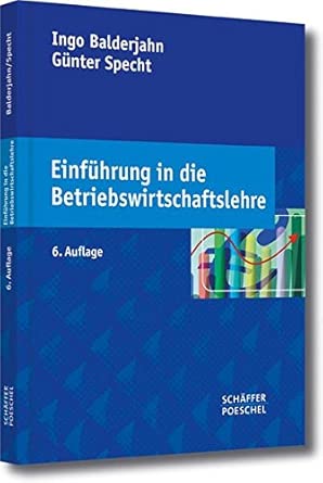 Einführung in die Betriebswirtschaftslehre book cover