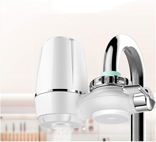 SMLJLQ - Mini grifo purificador de agua grifo de cocina lavable de cerámica filtro de agua filtro de agua reemplazo de eliminación de óxido