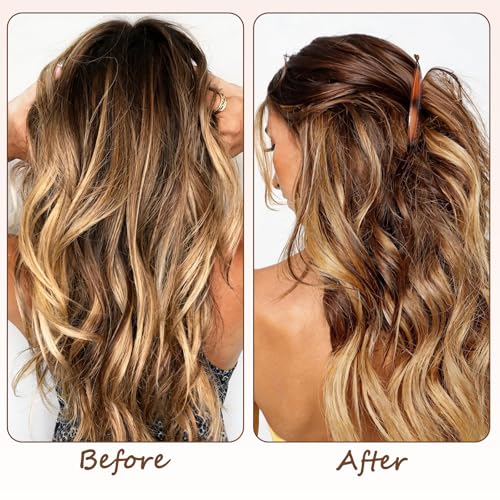 Set de 15 pinzas banana para cabello en 5 estilos miniatura 3