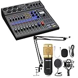 Zoom LiveTrak L-8 Portable Mixer, ZINGYOU Microphone Bundle