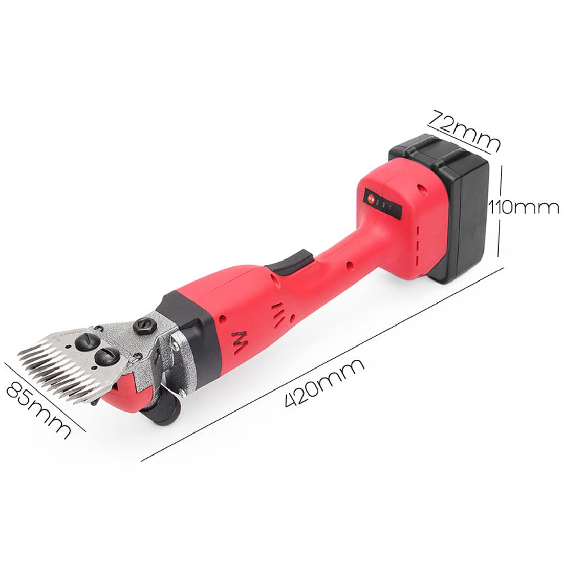 TAHALI Cesoie per Pecore 280W Tosatrici Elettriche Professionali per Impieghi Pesanti, per Rasare la Lana da Pelliccia di Pecore, Capre, Bovini, Animali Domestici da Allevamento