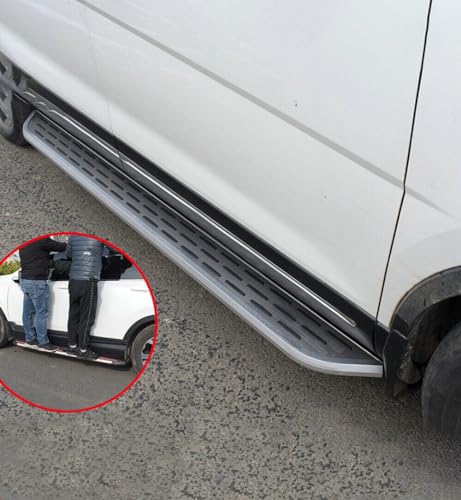 Estribos laterales aluminio para Subaru Forester 2019-23 miniatura 5