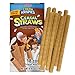 2023 Kellogg's Cereal Straws Cocoa Krispies Edible Breakfast Straw for Milk, 90's Childhood Nostalgic Treat for Drinking and Eating, Chocolate Cereals for Kids, Pack of 2, 36 Count (Cocoa Krispies)…