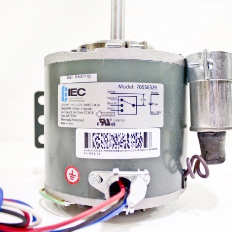 IEC 70556329 1/30 HP 1600 RPM 115 Volts Fan Coil Unit Motor