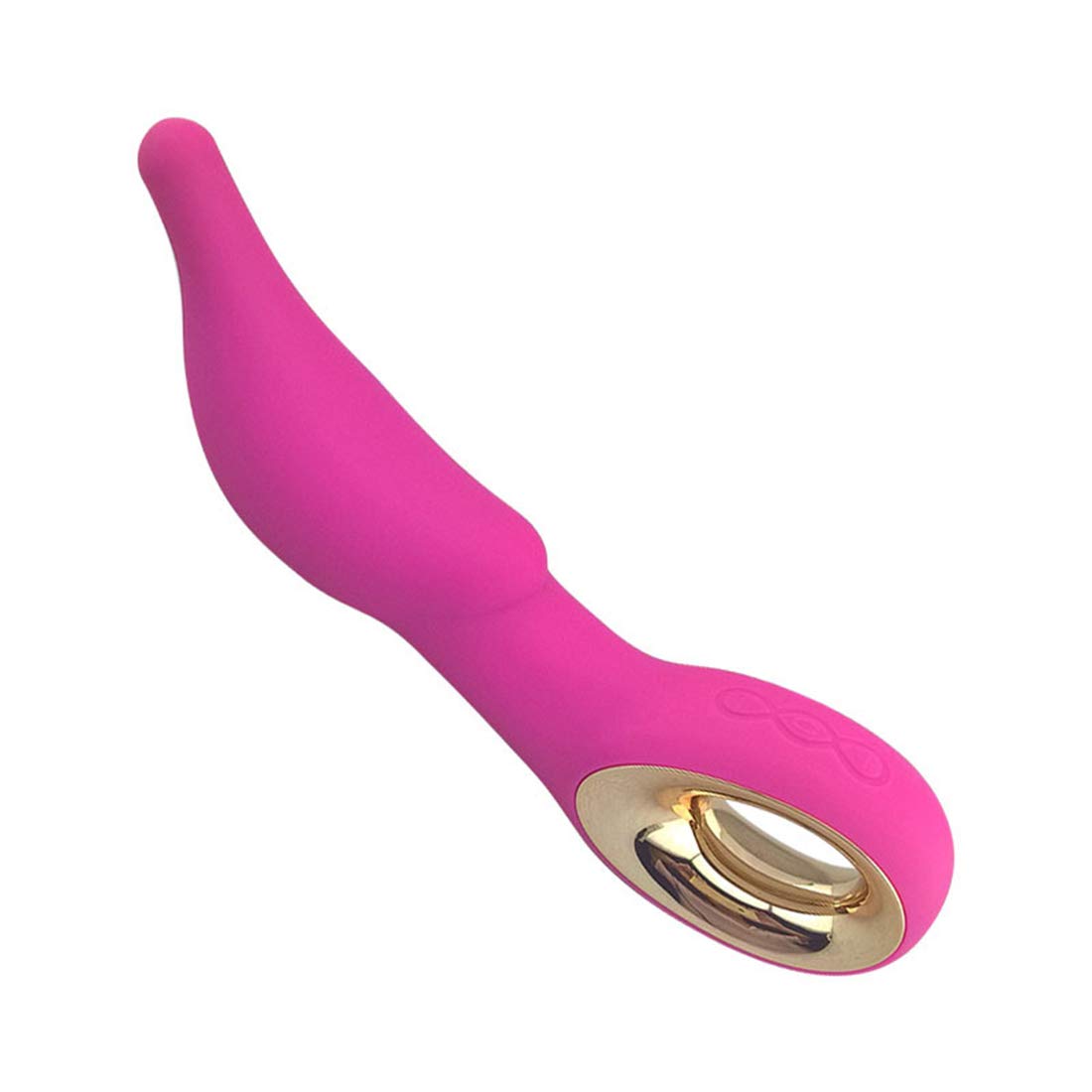 Vibratore in silicone 8 modalità di vibrazione Stimolatore dell'orgasmo clitorideo G-spot Donne e coppie giocattoli del sesso,Pink