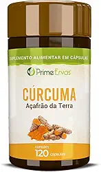 Cúrcuma Longa - Açafrão da Terra 120 Cápsulas de 500mg