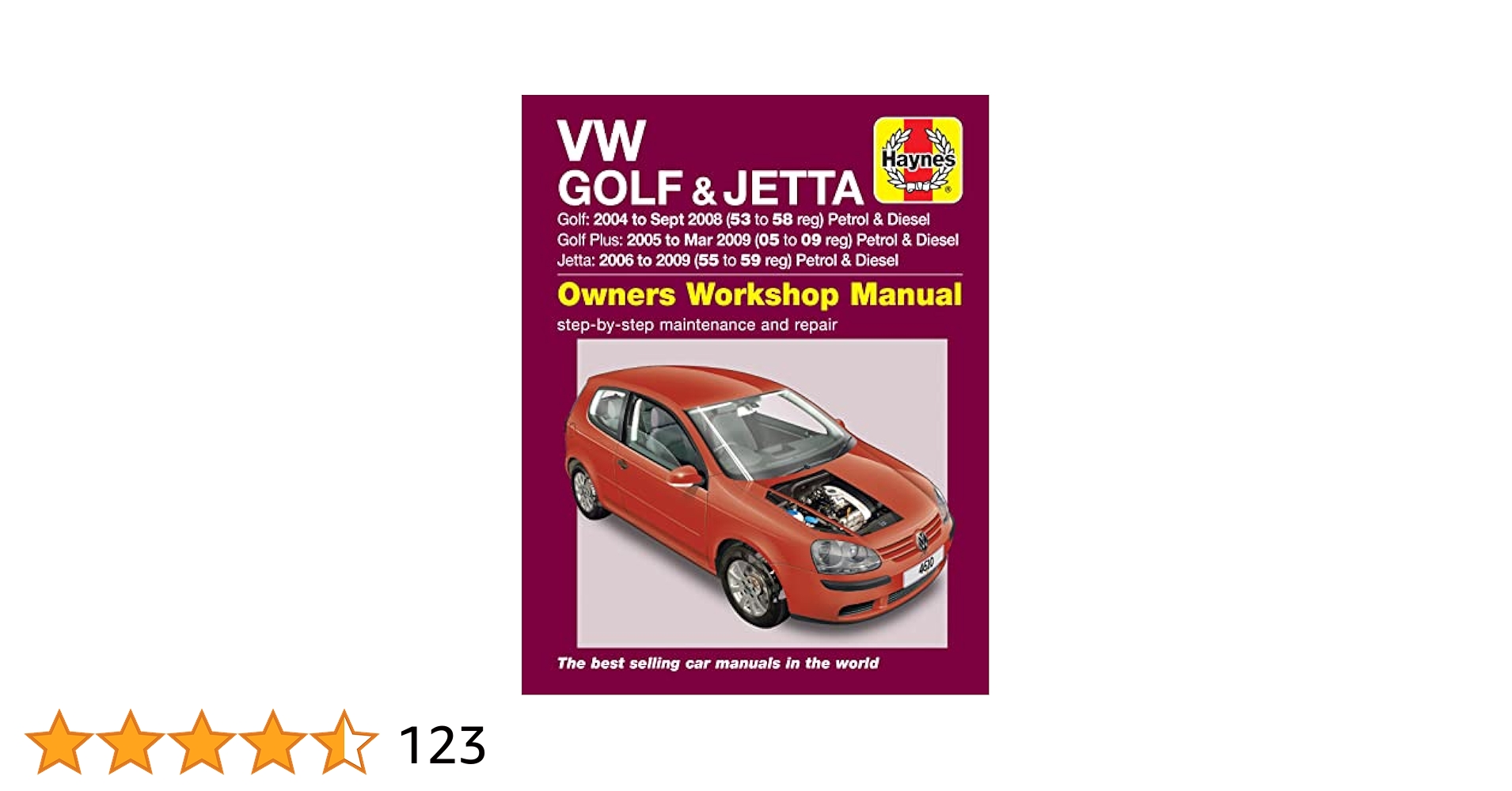 Amazon | VW Golf & Jetta | Haynes Publishing | Repair