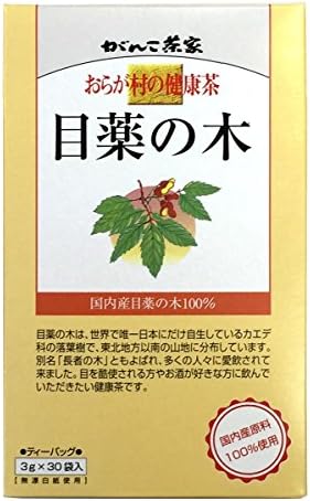 GANKO CHAYA Oragamura Of Healthy Tea Tree Eye Drops Nikko maple