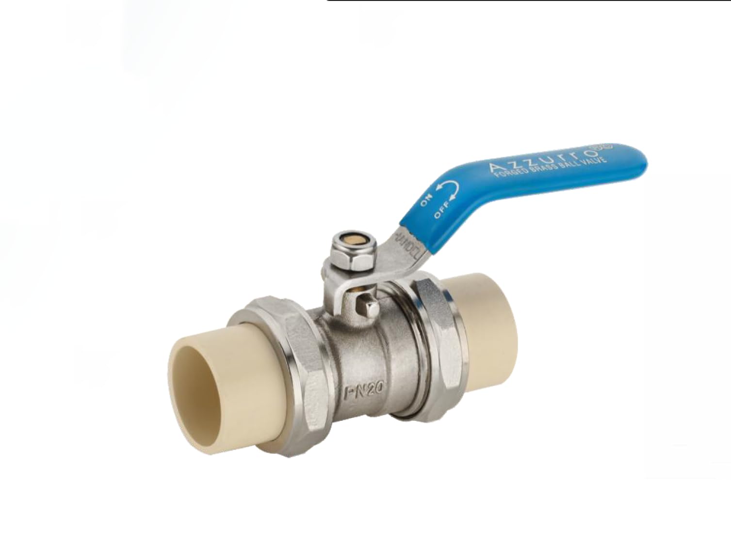 CPVC Double Union Brass Ball Valve | Avoids Cost of two additional brass MABT (20mm / 3/4 inch)-image-18