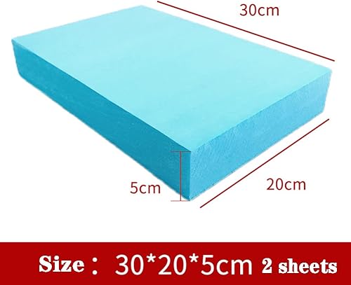 Miniatura 2 de GOONSDS Bloque de espuma artesanal - Bloques de poliestireno de alta densidad para mesa de arena, modelo de material de diseño de paisaje de