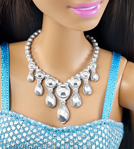 Muñeca Barbie African American Glitz miniatura 3