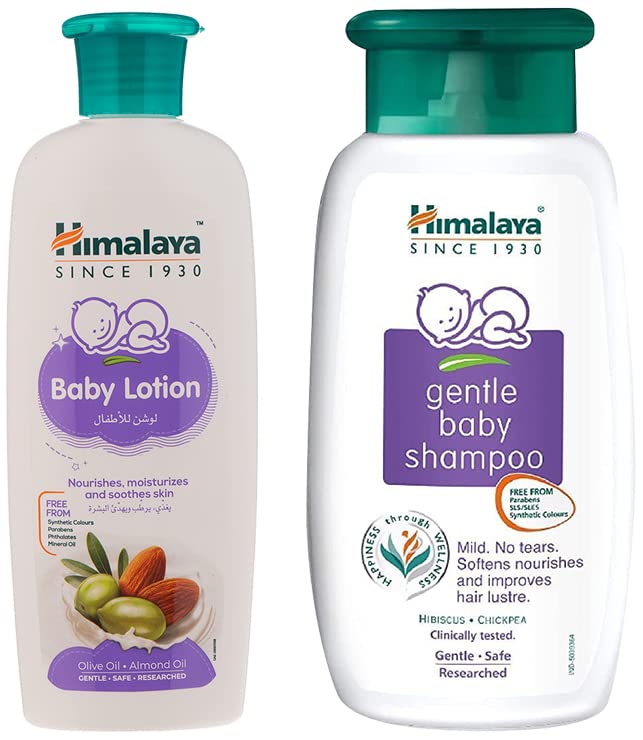 Buy Himalaya Gentle Baby Shampoo (200ml) & Himalaya Baby Lotion (200ml