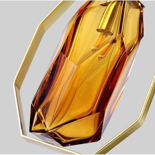 Lustre en verre pour cuisine sombre : solution suspendue simple et claire