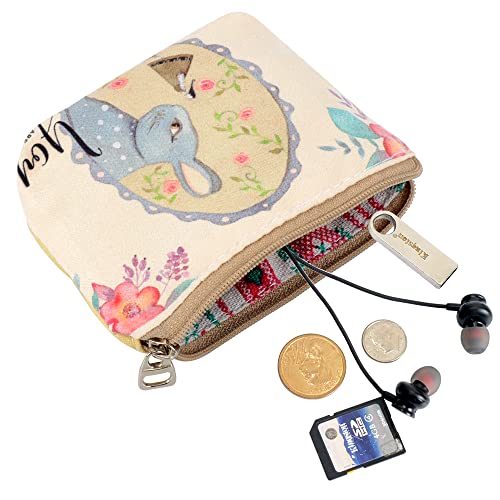 Image of Women and Girls Cute Fashion Coin Purse Wallet Bag Change Pouch Key Holder