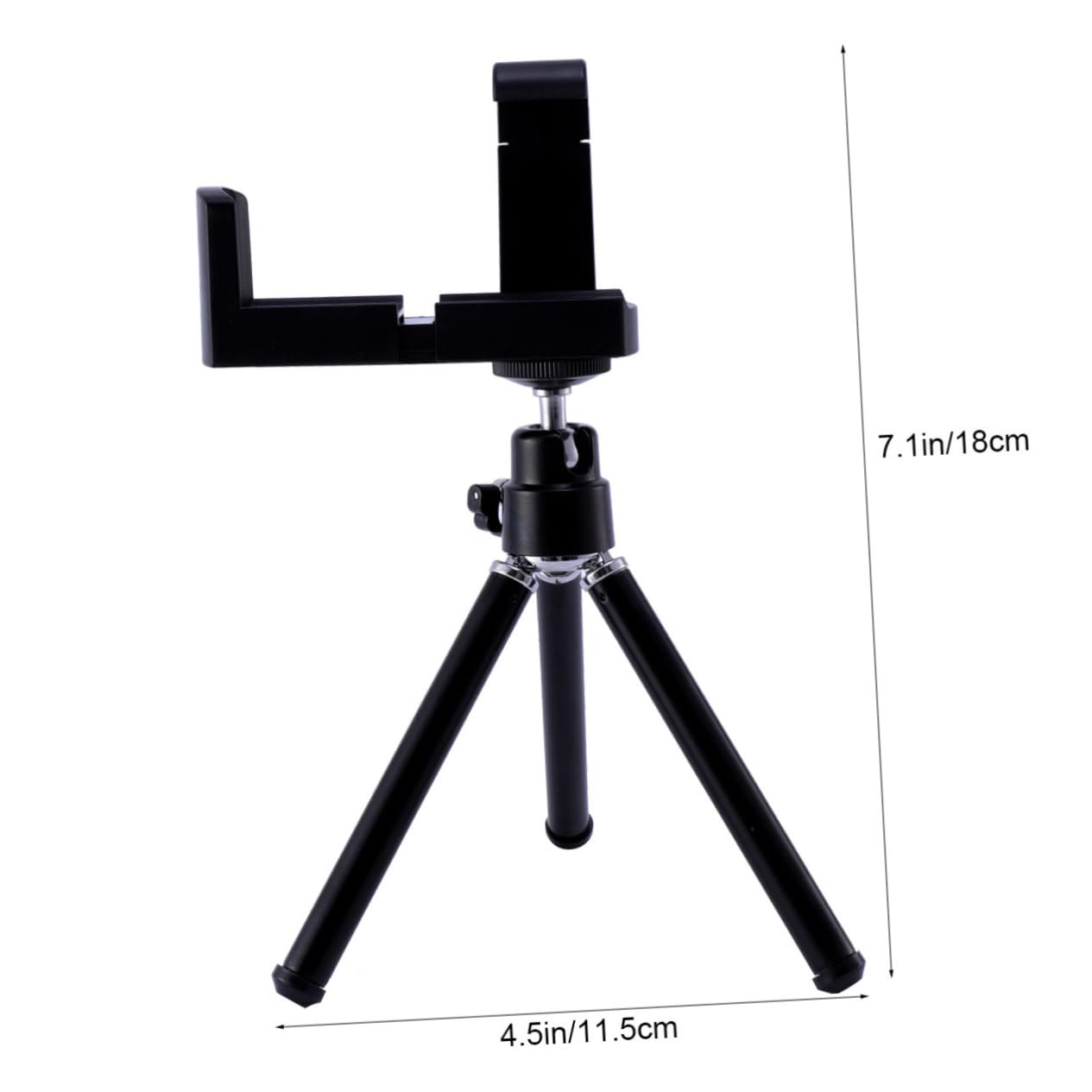 HOLIDYOYO Holder Universal Tripod Stand Metal Camera Holder Portable for Table Desk Stable Flat Surface