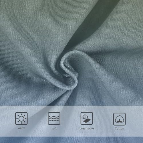 Joisal Ombre Salvia Blue Gradient Toddler Girls Underwear 2t Cotton Panties for Girl Durable Kids Briefs Undies3