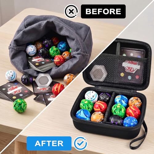 Image of PAIYULE Storage Case for Bakugan Balls, Cards and Figures
