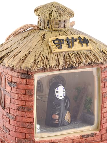 Image of ComicSense.xyz Anime Night Lamp for Room Home Decor, Lonely Spirit Hut Lamp (Red)