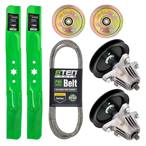 8TEN Deck Rebuild Kit for MTD Cub Cadet Troy Bilt 42 inch T1200 LTX1042 LT1500 Bronco Pony Blade Belt Spindle Idler