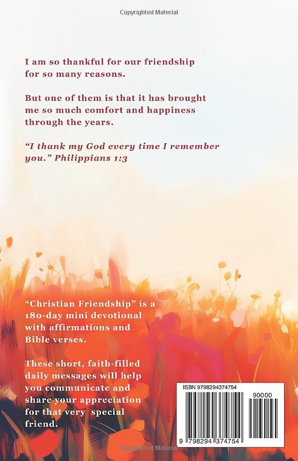 Christian Friendship Devotional For Women: 180 Days Of Uplifting Bible Verses, With Affirmations And Devotions for a Special Friend (Mini Christian Devotionals) - Image 2