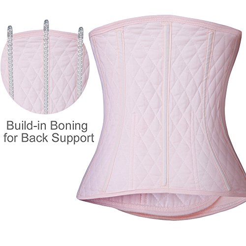 PAZ WEAN Postpartum Belly Wrap Plus Size C Section Recovery Belt Post Cesarean Belly Band Binder Post Partum Belt for Women Girdles Pink