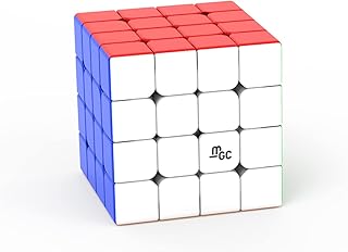 YJ MGC 4x4 Magnetic Stickerless Speed Cube YongJun MGC 4x4x4 M Magic Cube Puzzle