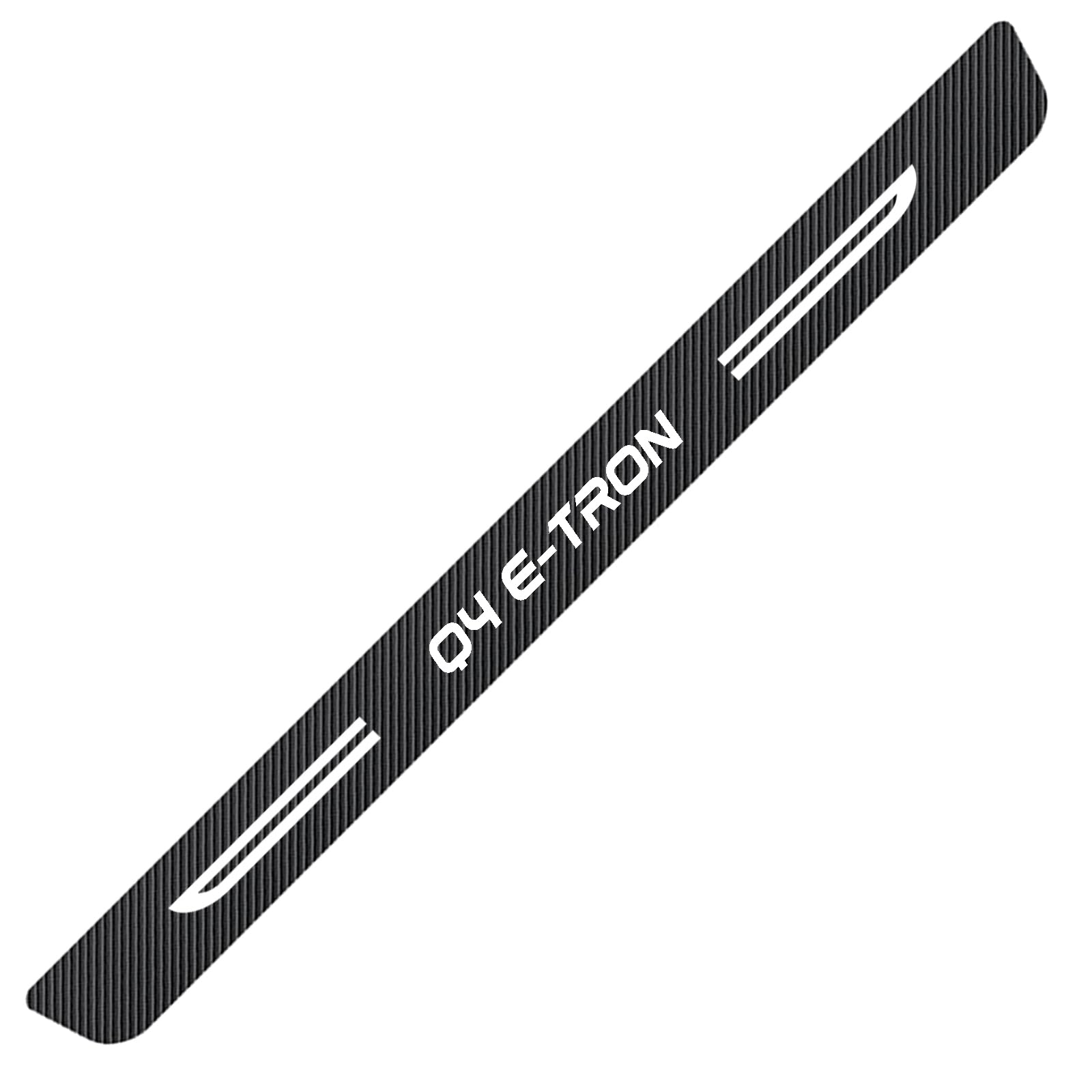 WXH97F Car Rear Bumper Protector for AUDI Q4 E-tron 2022-2025 2026 Carbon Fiber Boot Sill Guard Anti-Scratch Luggage Protective Sticker Self-Adhesive Waterproof Strip 90cm