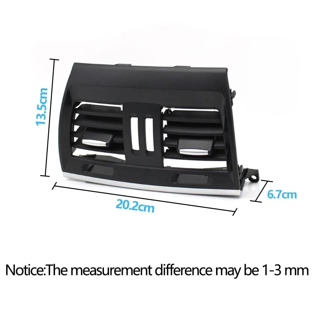 Bocchetta Aria Condizionata Griglia Di Uscita Aria Condizionata Per Auto, Pannello Di Copertura Per BMW X5 X6 F15 F16 F85 F86 64229252012 64229252013 Griglia Ventilazione dell'aria Condizionata(Model