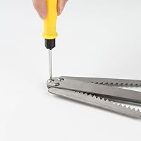 Vista 3 de Cortador de malezas acuáticas para lagos y estanques, maquinilla de afeitar plegable de acero inoxidable para eliminar plantas acuáticas, rastrillo