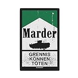 spz marder 2 7,5 x 4,5 cm Copytec SPZ Marder Zigaretten Packung Panzergrenadier Grennis Aufnäher #36747