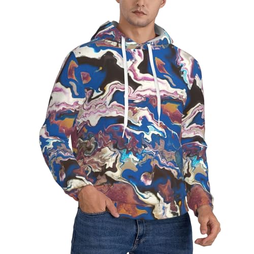 Sweat à capuche polaire homme Romano, coupe classique et finitions premium