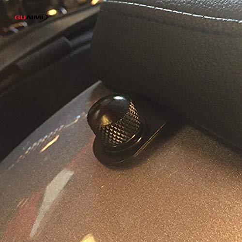 Guaimi Black Seat Bolt Screw 1/4"-20 Thread Compatible With Harley Sportster Touring Softail Dyna Cvo Electra Glide Street Glide 1996-2023 - Black #TOP1