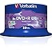 Verbatim 97000 DVD Recordable Media - DVD+R DL - 8X - 8.50 GB Spindle - 120mm4 Hour Maximum Recording Time