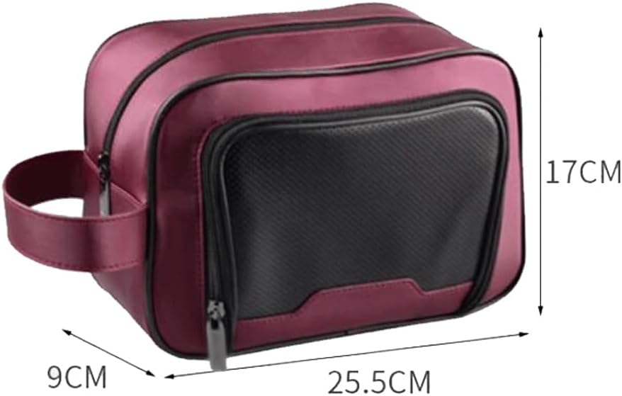 Large capacity toiletries bag, men's portable business travel storage, makeup, women's multi compartment image 2