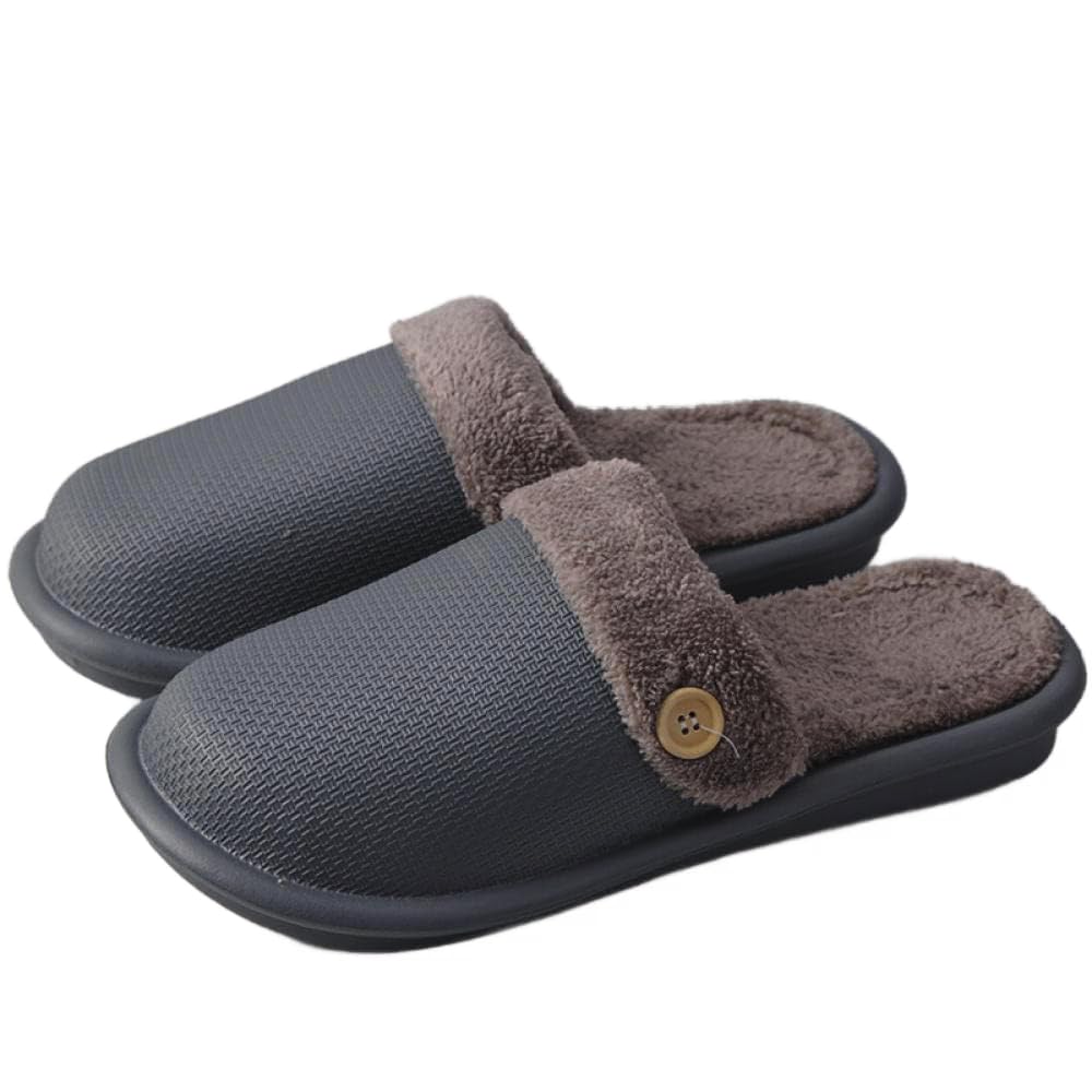 THE DDS STORE Winter Coral Fleece Women Warm Plush Cotton Slipper Indoor Water Proof Non-Slip Removable Plush Slippers Memory Foam Cotton Womens Slippers (Grey, 8) (B0D9QTCVB3) Amazon Price History, Amazon Price Tracker