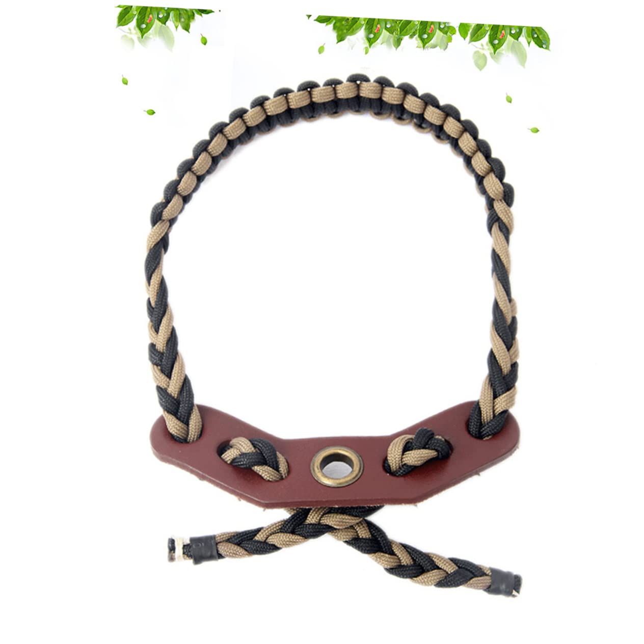 OSOLADY Adjustable Wrist Sling Strap Comfortable Braided Cord Design for Hunting Practice Sports Accessories