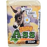 Filthy Ass all natural glycerin BAR SOAP Tuberose Butter Rosewood Sweetgrass