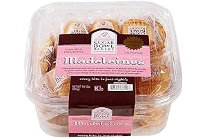 Sugar Bowl Bakery Madeleine Cookies, Individually Wrapped French Butter Cookies