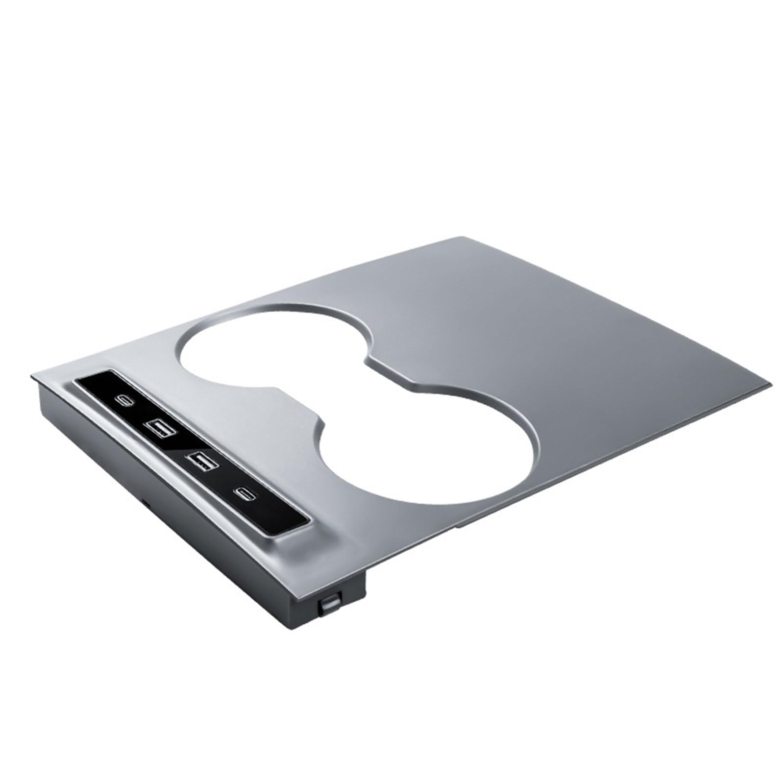 Stacja dokująca koncentratora USB z rozdzielaczem konsoli środkowej inteligentny czujnik adapter do szybkiego ładowania akcesoria odpowiednie do koncentratora Y szybka ładowarka wewnętrzna