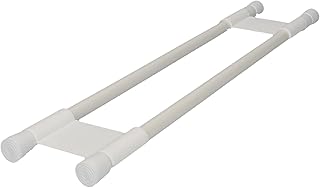 Cartrend 10242 Barres de Maintien Doubles pour sécuriser Les étagères, Les armoires, dans Les caravanes, Les Camping-Cars, Les Maisons, Les Bateaux, Dimensions : 41 à 71 cm